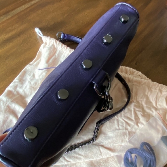BNWT Rebecca Minkoff Purple Crossbody Bag - Picture 14 of 16